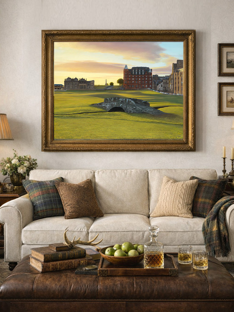 St Andrews Sunrise Limited Edition Print | Home of Golf by Aimee
