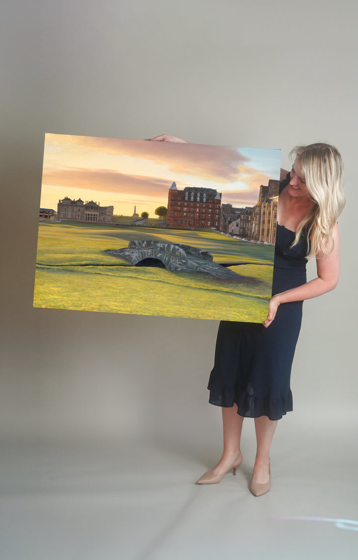 St Andrews Sunrise Limited Edition Print | Home of Golf by Aimee