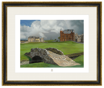 Swilcan Bridge St Andrews 18th Hole Limited Edition Print | Aimee