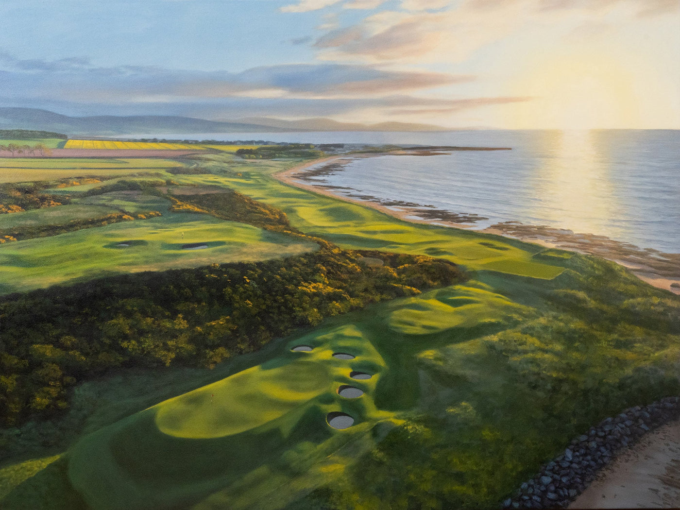 "Sunrise at Royal Dornoch",  Limited Edition Prints