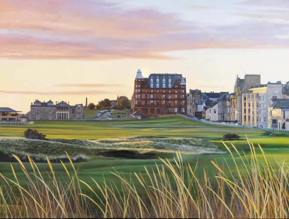 St Andrews Painting Golf Art