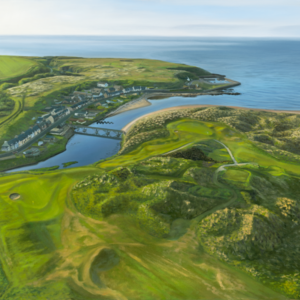 Cruden Bay Golf Course Painting