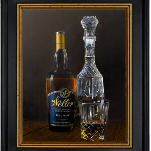 Weller Whiskey Art Print Bourbon Room