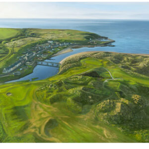 Cruden Bay Golf Course Painting Commission